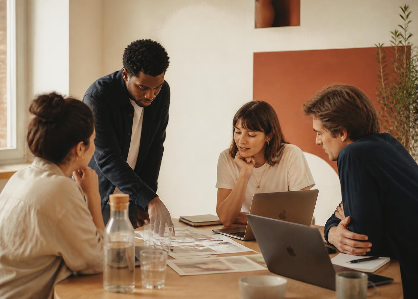 Équipe Grosseo en atelier de travail autour d'une stratégie digitale
